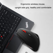 Mouse wireless Lenovo Thinkbook Mouse dal design ergonomico con impugnatura laterale, Side Grip Mice