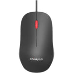 Mouse per laptop ergonomico leggero Lenovo Thinkplus M80 Office, Wired, Wireless