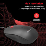 Mouse per laptop ergonomico leggero Lenovo Thinkplus M80 Office, Wired, Wireless