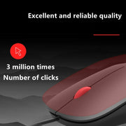 Mouse per laptop ergonomico leggero Lenovo Thinkplus M80 Office, Wired, Wireless