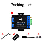 Server seriale industriale RS232/485 WiFi Ethernet con POE