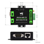 Server seriale industriale RS232/485 WiFi Ethernet con POE