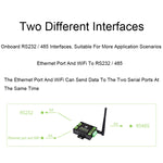 Server seriale industriale RS232/485 WiFi Ethernet con POE