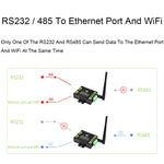 Server seriale industriale RS232/485 WiFi Ethernet con POE