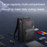 Zaino per laptop Lenovo ThinkPad di grande capacità, impermeabile e resistente all'usura, 4X41K63074
