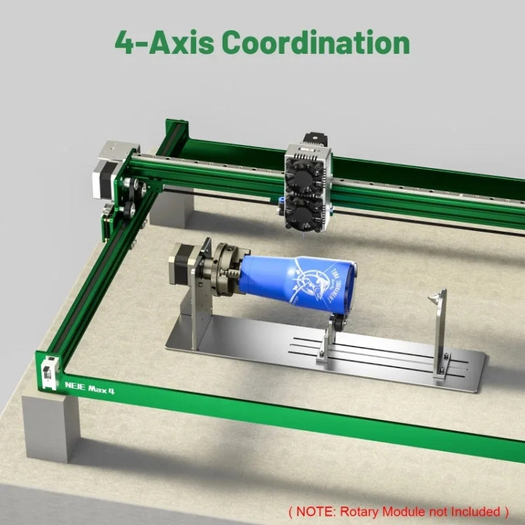 Macchina per incisione laser 3D desktop CNC fai-da-te NEJE MAX 4 E80 750 X 460 mm