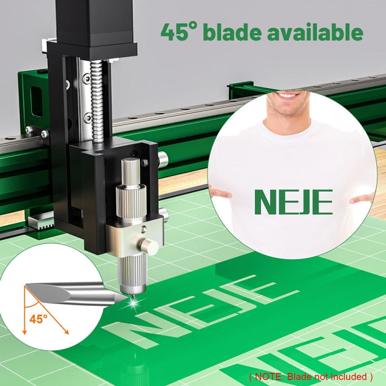 Macchina per incisione laser 3D desktop CNC fai-da-te NEJE MAX 4 E80 750 X 460 mm