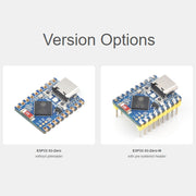 Mini scheda di sviluppo Waveshare ESP32-S3, basata sul processore dual-core ESP32-S3FH4R2, without Header, with Header