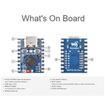 Mini scheda sviluppo Waveshare ESP32-S3 dual-core 240MHz