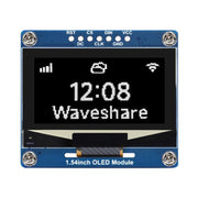 Modulo display OLED Waveshare da 1,54 pollici, risoluzione 128×64, comunicazione SPI/I2C