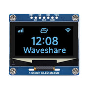 Modulo display OLED Waveshare da 1,54 pollici, risoluzione 128×64, comunicazione SPI/I2C
