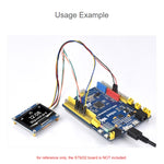 Modulo display OLED 1,54" 128x64 pixel SPI/I2C