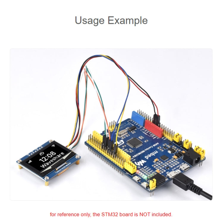 Modulo display OLED 1,54" 128x64 pixel SPI/I2C