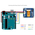 Modulo display OLED 1,54" 128x64 pixel SPI/I2C