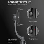 Gimbal Bluetooth Selfie Stick CYKE Q08 per smartphone