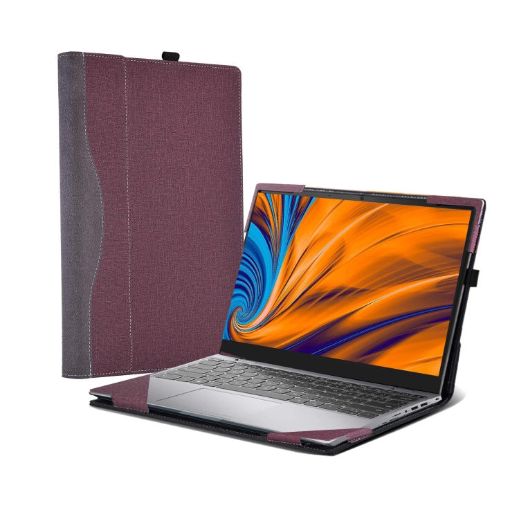 Custodia protettiva anti-caduta resistente all'usura per laptop in pelle da 16 pollici, For Samsung Galaxy Book 3 Ultra, For Samsung Galaxy Book 3 Pro, For Samsung Galaxy Book 3 Pro 360, For Samsung Galaxy Book 4 Ultra, For Samsung Galaxy Book 4 Pro   ...