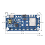 Modulo GPS dual-band L1+L5 per Raspberry Pi LC29H