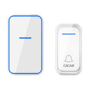 CACAZI Home Smart Campanello digitale senza fili Campanello elettronico remoto Cercapersone per anziani, US Plug, EU Plug, AU Plug, UK Plug