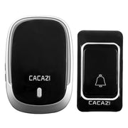 CACAZI Smart Waterproof Music Wireless Campanello Cercapersone multifunzionale, US Plug, EU Plug, UK Plug