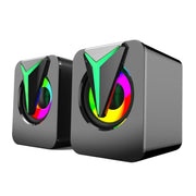 Altoparlante per computer desktop con illuminazione colorata RGB FT-25-1