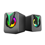 Altoparlante per computer desktop con illuminazione colorata RGB FT-25-1