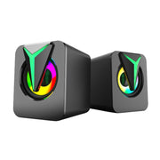 Altoparlante per computer desktop con illuminazione colorata RGB FT-25-1