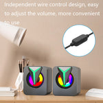 Altoparlante per computer desktop con illuminazione colorata RGB FT-25-1