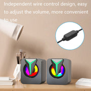 Altoparlante per computer desktop con illuminazione colorata RGB FT-25-1
