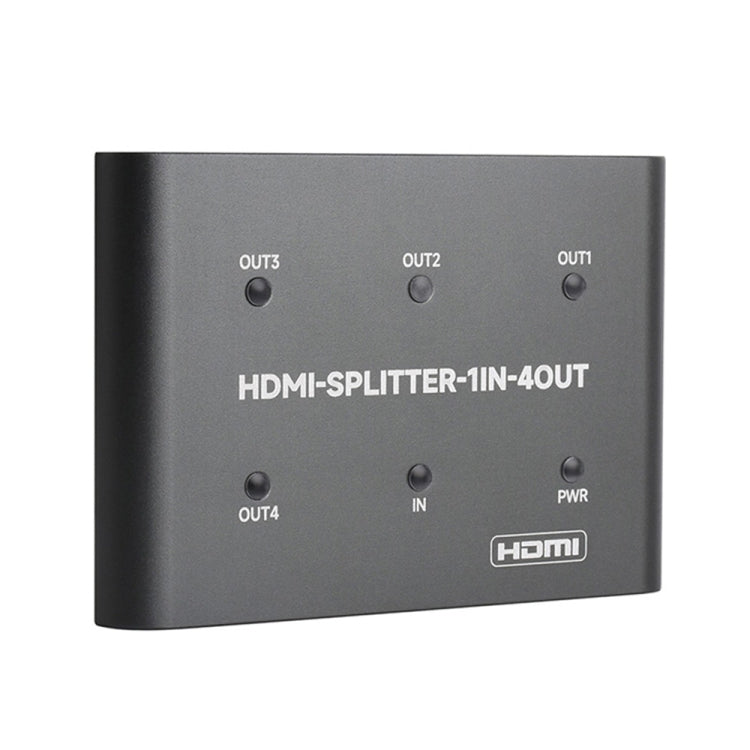 Waveshare 23738 Splitter HDMI 4K, 1 ingresso 4 uscite, condividi una sorgente HDMI, 23738