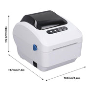 Stampante termica per etichette per cassieri del supermercato Xprinter XP-320B da 80 mm, USB, USB+Bluetooth