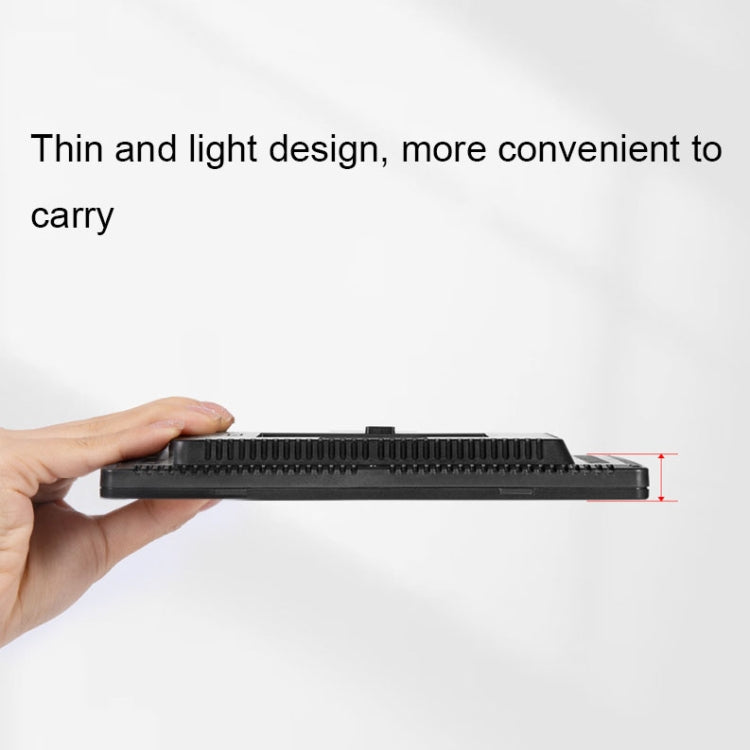 Regolazione continua a LED Luce di riempimento dal vivo Fotografia reversibile Luce soffusa, 8 inch, 10 inch, 12 inch