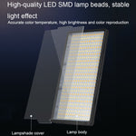 Regolazione continua a LED Luce di riempimento dal vivo Fotografia reversibile Luce soffusa, 8 inch, 10 inch, 12 inch