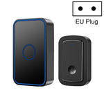 CACAZI A19 1 per 1 campanello musicale wireless senza batteria, 1 For 1 US(White), 1 For 1 US(Black), 1 For 1 EUWhite), 1 For 1 EU(Black), 1 For 1 UK(White), 1 For 1 UK(Black)