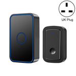 CACAZI A19 1 per 1 campanello musicale wireless senza batteria, 1 For 1 US(White), 1 For 1 US(Black), 1 For 1 EUWhite), 1 For 1 EU(Black), 1 For 1 UK(White), 1 For 1 UK(Black)