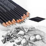 Set di matite per schizzi in grafite per il disegno, Pencils Set