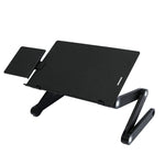 Staffa di sollevamento per scrivania da ufficio pieghevole e sollevabile in lega di alluminio T8, with Mouse Board (Black), with Mouse Board (Silver), with Fan & Mouse Board (Black), with Fan & Mouse Board (Silver)