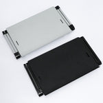 Staffa di sollevamento per scrivania da ufficio pieghevole e sollevabile in lega di alluminio T8, with Mouse Board (Black), with Mouse Board (Silver), with Fan & Mouse Board (Black), with Fan & Mouse Board (Silver)