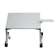 Staffa di sollevamento per scrivania da ufficio pieghevole e sollevabile in lega di alluminio T8, with Mouse Board (Black), with Mouse Board (Silver), with Fan & Mouse Board (Black), with Fan & Mouse Board (Silver)