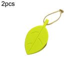 2 PCS Creative Leaf Silicone Door Stop Child Anti-pizzicamento Crash Pad per porta di sicurezza