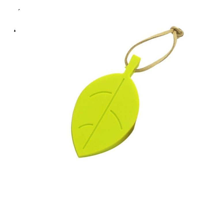 2 PCS Creative Leaf Silicone Door Stop Child Anti-pizzicamento Crash Pad per porta di sicurezza