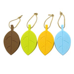 2 PCS Creative Leaf Silicone Door Stop Child Anti-pizzicamento Crash Pad per porta di sicurezza