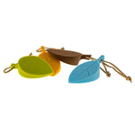 2 PCS Creative Leaf Silicone Door Stop Child Anti-pizzicamento Crash Pad per porta di sicurezza