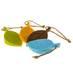 2 PCS Creative Leaf Silicone Door Stop Child Anti-pizzicamento Crash Pad per porta di sicurezza