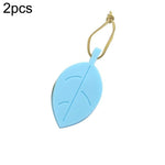 2 PCS Creative Leaf Silicone Door Stop Child Anti-pizzicamento Crash Pad per porta di sicurezza