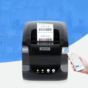 Xprinter XP-365B Stampante termica per etichette da 80 mm Etichetta per abbigliamento Stampante per codici a barre del supermercato, US Plug, EU Plug, UK Plug, AU Plug
