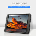 Display touch 8 pollici 2K IPS con vetro temperato