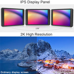 Display touch 8 pollici 2K IPS con vetro temperato
