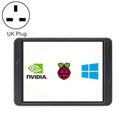 Waveshare 8 pollici 2K IPS 1536 × 2048 Display touch con pannello in vetro temperato per incollaggio ottico, US Plug, EU Plug, UK Plug