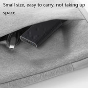 Blueendless M3T MSATA Mobile Hard Disk Box TYPE-C Transfer USB3.1 Notebook Solid Hard Disk Box, Blueendless