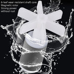 SunsunXiaoli Pompa dell'Acqua per Acquario Piccola 3 in 1 Pompa di Circolazione del Filtro di Circolazione dell'acquario, Spina CN, 6W 500F, 15W 1000F, 23W 1500F